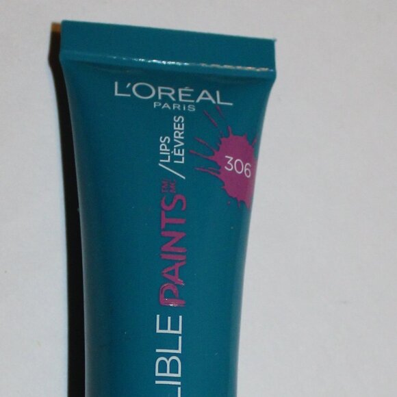 L'oreal Infallible Paints Lips 306 Domineering Teal Lip Color Paint .27 oz Tube - Picture 1 of 9